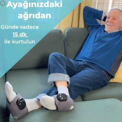 Veluna 3'ü 1 Arada Ayak Masaj Ve Terapi Cihazı